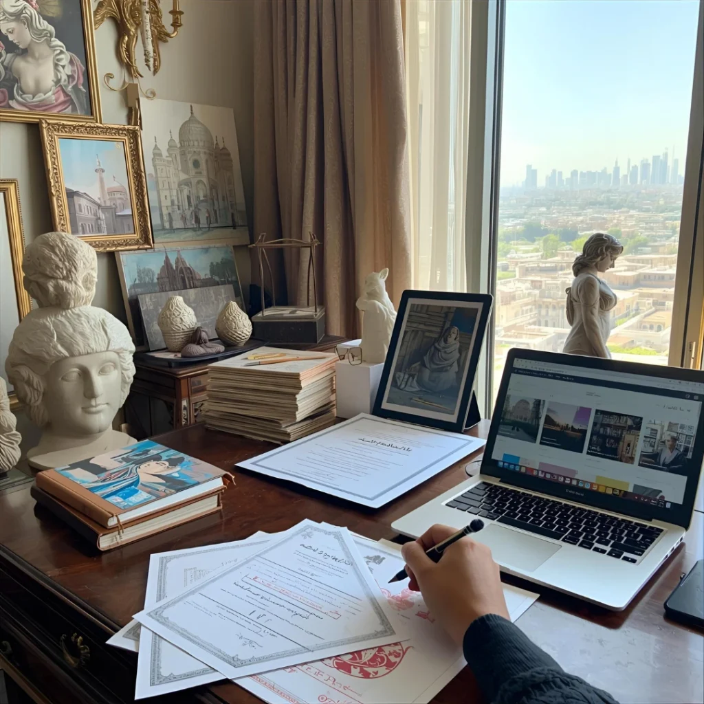 ثبت آثار هنری تهران